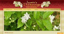 Desktop Screenshot of jasmins-thaimassage.de